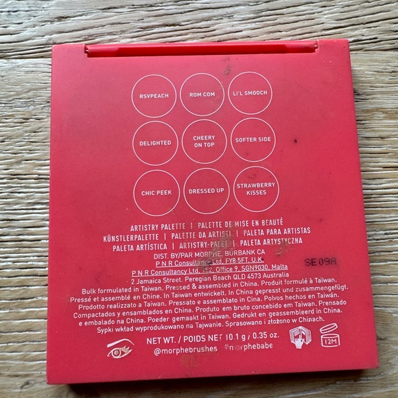Morphe 9E Pretty In Peach Pallete - Picture 3 of 3